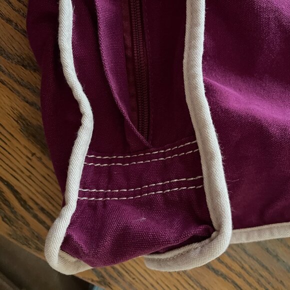 LANDS' END cotton canvas dog bed cover/exc condition/non smoking home25"x35"x - Picture 2 of 10